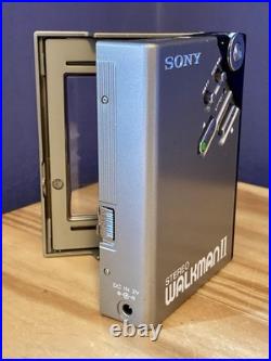 Sony Walkman WM-2 CassettePlayer Refurbished FullyWorking + MDR-4Headphones Sony Walkman WM-2 CassettePlayer Refurbished FullyWorking + MDR-4Headphones