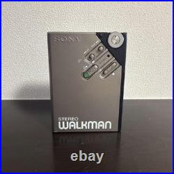 Sony Walkman WM-2 Cassette Player Silver Used Refurbished Sony Walkman WM-2 Cassette Player Silver Used Refurbished