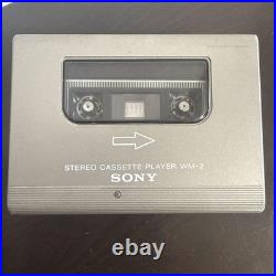Sony Walkman WM-2 Cassette Player Silver Used Refurbished Sony Walkman WM-2 Cassette Player Silver Used Refurbished