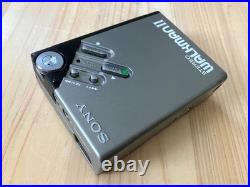 Sony Walkman WM-2 Silver Cassette Player Fully Overhauled Working Great Rare JP