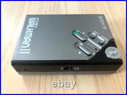 Sony Walkman WM-2 Silver Cassette Player Fully Overhauled Working Great Rare JP
