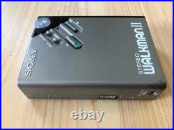 Sony Walkman WM-2 Silver Cassette Player Fully Overhauled Working Great Rare JP