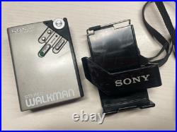 Sony Walkman WM-2 Silver Refurbished & Calibrated with Original Strap & Holder