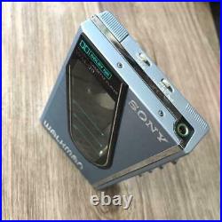 Sony Walkman WM-30 Kassettenspieler Stereo Blau Gepflegt 1984 Vintage