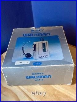 Sony Walkman WM-4 Cassette Player Very Good Condition Refurbished Fully Working Sony Walkman WM-4 Cassette Player Very Good Condition Refurbished Fully Working