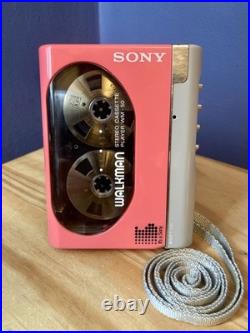 Sony Walkman WM-50 CassettePlayer Refurbished Fully Working +Sony W10 headphones