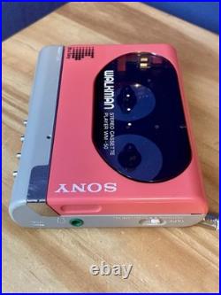 Sony Walkman WM-50 CassettePlayer Refurbished Fully Working +Sony W10 headphones