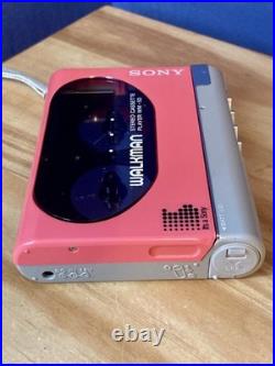 Sony Walkman WM-50 CassettePlayer Refurbished Fully Working +Sony W10 headphones