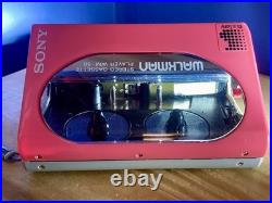 Sony Walkman WM-50 CassettePlayer Refurbished Fully Working +Sony W10 headphones