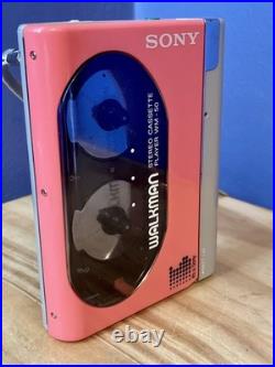 Sony Walkman WM-50 CassettePlayer Refurbished Fully Working +Sony W10 headphones