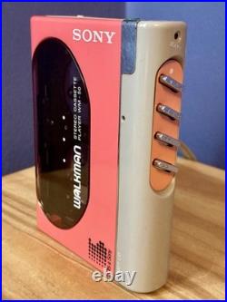 Sony Walkman WM-50 CassettePlayer Refurbished Fully Working +Sony W10 headphones