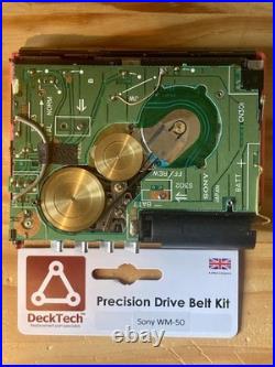 Sony Walkman WM-50 Cassette Player Fully Working Refurbished +Original Carry Bag