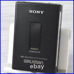 Sony Walkman WM-607 Cassette Player Matt Black Refurbished