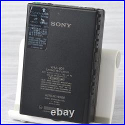 Sony Walkman WM-607 Cassette Player Matt Black Refurbished