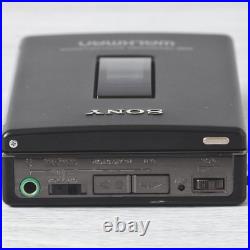 Sony Walkman WM-607 Cassette Player Matt Black Refurbished