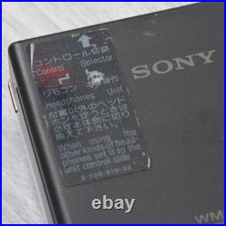 Sony Walkman WM-607 Cassette Player Matt Black Refurbished