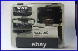 Sony Walkman WM-701C Serviced with New Belt Still New in it's Box