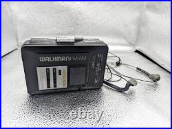 Sony Walkman WM-BF44 AM/FM Cassette Player Refurbished New Belts Fully Working