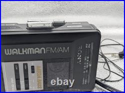 Sony Walkman WM-BF44 AM/FM Cassette Player Refurbished New Belts Fully Working