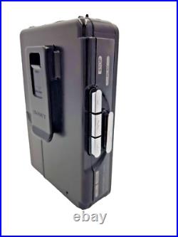 Sony Walkman WM-BF49 Personal Cassette Stereo Player AM FM Radio Tuner Black Vtg Sony Walkman WM-BF49 Personal Cassette Stereo Player AM FM Radio Tuner Black Vtg