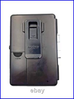 Sony Walkman WM-BF49 Personal Cassette Stereo Player AM FM Radio Tuner Black Vtg Sony Walkman WM-BF49 Personal Cassette Stereo Player AM FM Radio Tuner Black Vtg