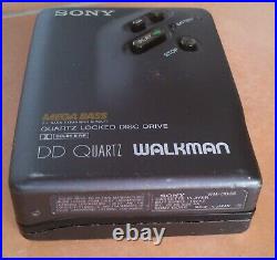 Sony Walkman WM-DD 33 BROWN, GOOD CONDITION, 100% RESTORED, + MANUAL