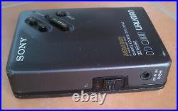 Sony Walkman WM-DD 33 BROWN, GOOD CONDITION, 100% RESTORED, + MANUAL