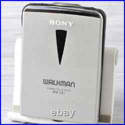 Sony Walkman WM-EX1 Cassette Player Silver Refurbished Triangular Window Sony Walkman WM-EX1 Cassette Player Silver Refurbished Triangular Window