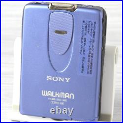Sony Walkman WM-EX2 Cassette Player Blue Refurbished Sony Walkman WM-EX2 Cassette Player Blue Refurbished
