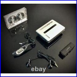 Sony Walkman WM-EX600 Portable Cassette Player Refurbished Used silver F/S Japan