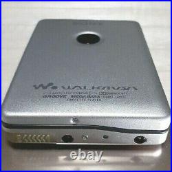 Sony Walkman WM-EX610 silver Cassette Player Tested Working