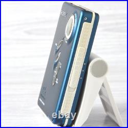 Sony Walkman WM-EX631 Blue Cassette Player Refurbished Portable Tape Deck Sony Walkman WM-EX631 Blue Cassette Player Refurbished Portable Tape Deck