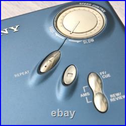 Sony Walkman WM-EX631 Blue Cassette Player Refurbished Portable Tape Deck Sony Walkman WM-EX631 Blue Cassette Player Refurbished Portable Tape Deck