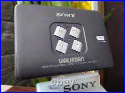 Sony Walkman WM-EX633 black, good looks, fully restored & accessory set