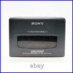 Sony Walkman WM-EX642 Cassette Player Blakc TESTED Working Japan FF REW MU0024