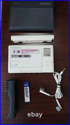 Sony Walkman WM-EX90 White, near mint, fully refurbished, with accessories