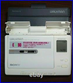 Sony Walkman WM-EX90 White, near mint, fully refurbished, with accessories