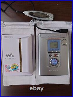 Sony Walkman WM-EX910 pink & WM-GX788 smart bundle, both mint & fully restored