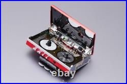 Sony Walkman WM F101 Cassette Player FM AM Radio Refurbished Red Clean Working