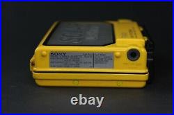 Sony Walkman WM-F107 Solar Refurbished with new belt & Working Perfectly