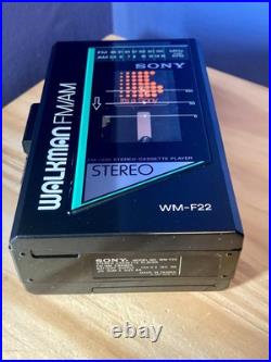 Sony Walkman WM-F22 Cassette Player/Radio Refurbished Fully Working Boxed Sony Walkman WM-F22 Cassette Player/Radio Refurbished Fully Working Boxed