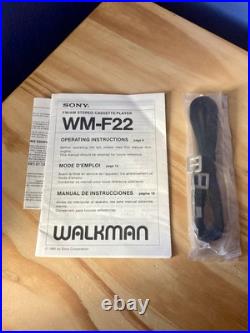 Sony Walkman WM-F22 Cassette Player/Radio Refurbished Fully Working Boxed Sony Walkman WM-F22 Cassette Player/Radio Refurbished Fully Working Boxed