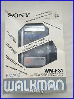 Sony Walkman WM-F31 AM/FM Radio & Cassette Player Refurbished Boxed