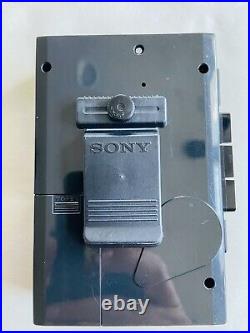 Sony Walkman WM-F41 Refurb works excellent Original MDR-010 Orange Headphones