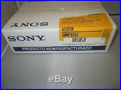 Sony Walkman WM-FS222 Refurbished Cassette Player FM/AM/Weather/Radio WMFS222