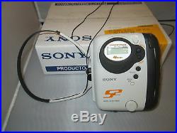 Sony Walkman WM-FS222 Refurbished Cassette Player FM/AM/Weather/Radio WMFS222