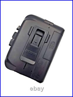 Sony Walkman WM-FX131 Personal Cassette Stereo Player AM FM Radio Tuner Black Sony Walkman WM-FX131 Personal Cassette Stereo Player AM FM Radio Tuner Black