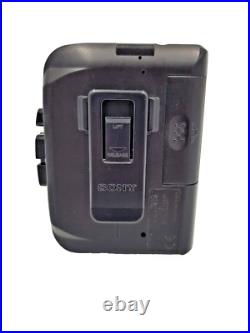 Sony Walkman WM-FX131 Personal Cassette Stereo Player AM FM Radio Tuner Black Sony Walkman WM-FX131 Personal Cassette Stereo Player AM FM Radio Tuner Black