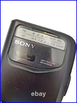 Sony Walkman WM-FX131 Personal Cassette Stereo Player AM FM Radio Tuner Black Sony Walkman WM-FX131 Personal Cassette Stereo Player AM FM Radio Tuner Black