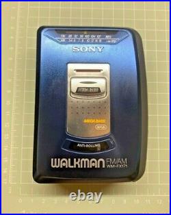 Sony, Walkman WM-FX171 S/N 446914 FM / AM / Cassette player Serviced